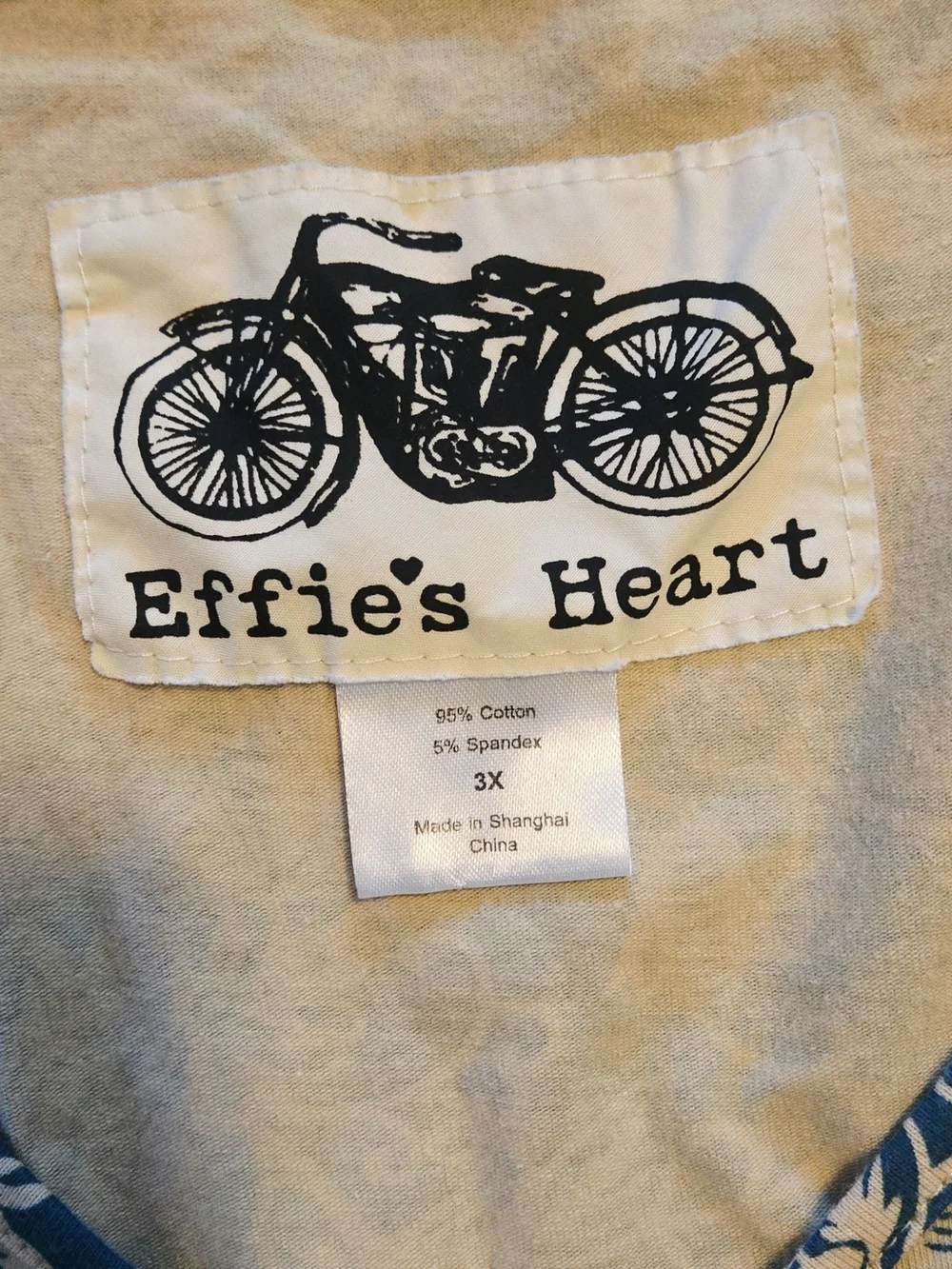 Effie's Heart Plus Size Dress In Botanical Bird Print - Picture 2 of 6
